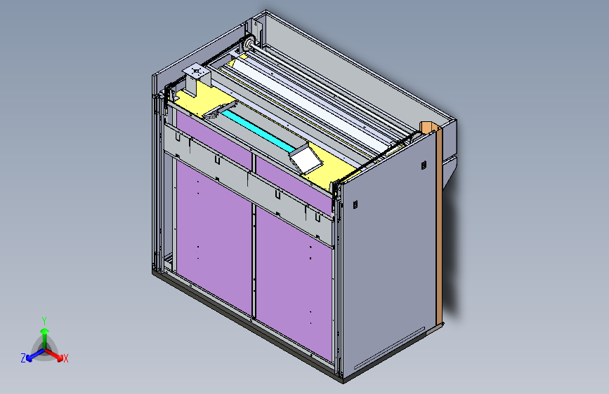 台式通风柜3D数模
