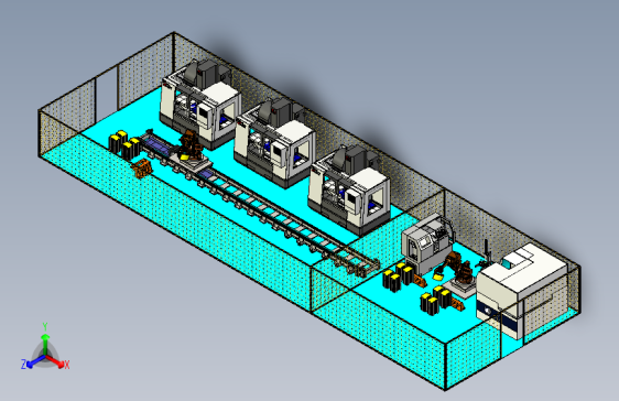 瓦形工件自动生产线