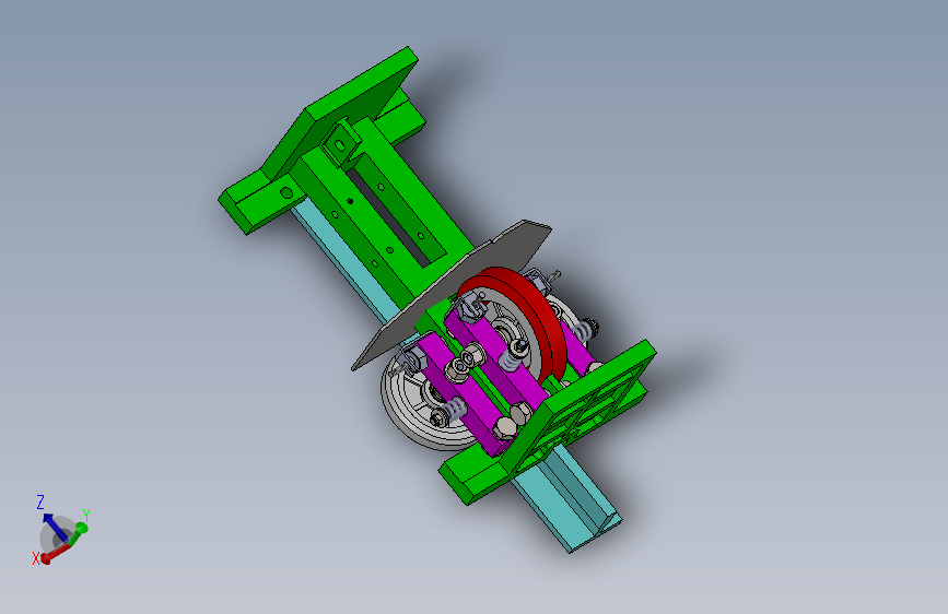 A0004511-电梯导轨结构（导轨 - T形）电梯导靴结构