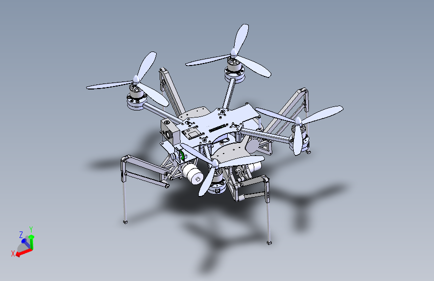 带相机的无人机