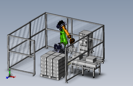 纸箱码垛机械手模型 768629==wb25