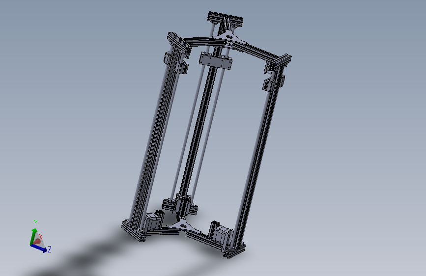 3D Delta打印机框架 sw16