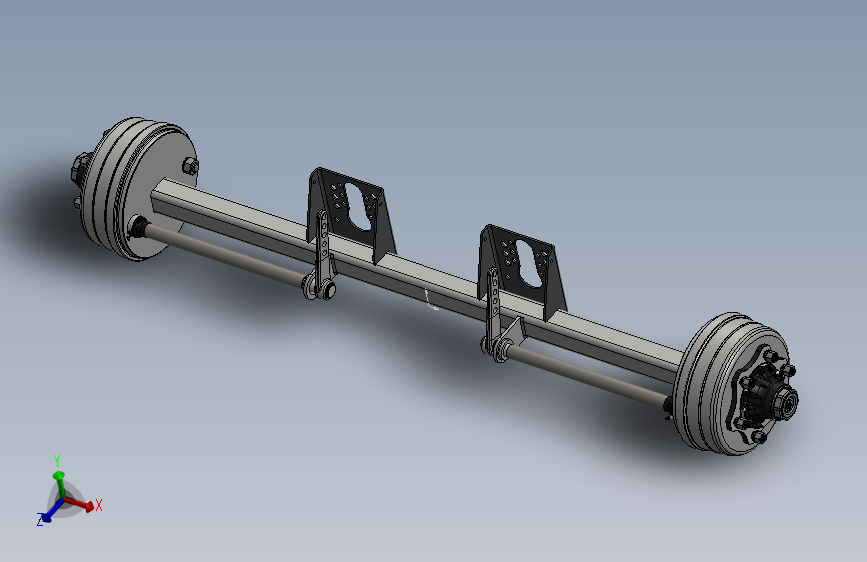 ADR+70х1900半挂车车轴 sw24