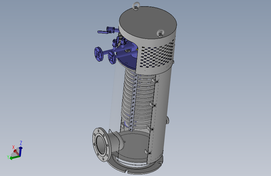 电加热水浴式汽化器sw16
