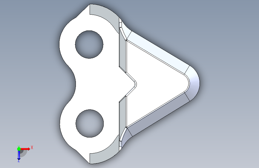 AXISFLYING MANTA 3.6臂 - 图案16毫米 俯视图