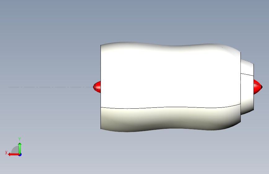 喷气发动机_Catia-V5 背面视图