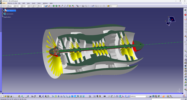 喷气发动机_Catia-V5