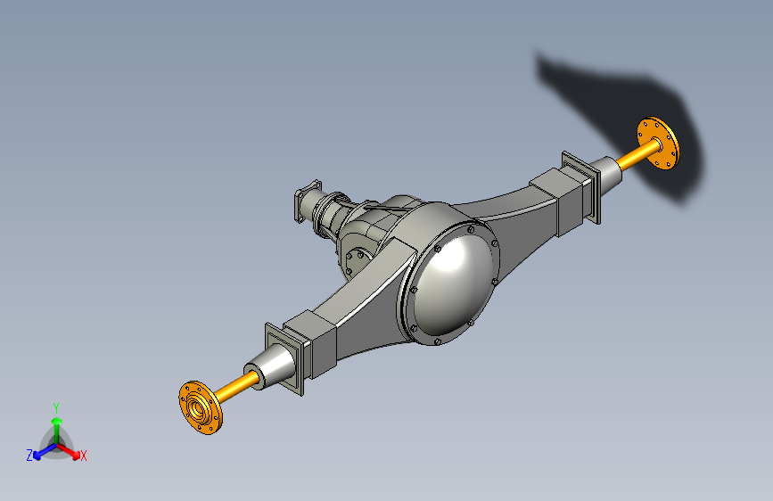 双级主减速器驱动桥设计及仿真分析 468015