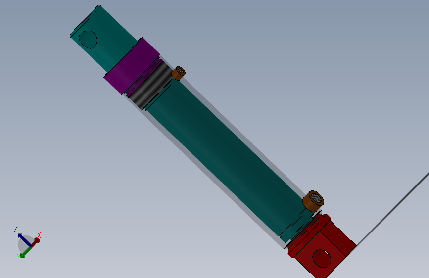 A0004558-高压液压缸（压缸）75x70x300毫米