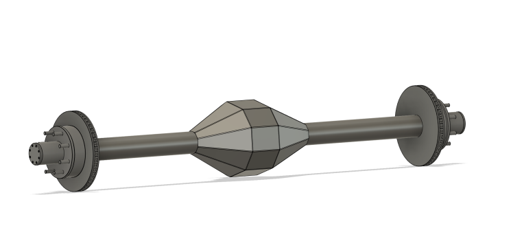 A0004554-福特9英寸后桥制造全浮式9英寸定制车轴