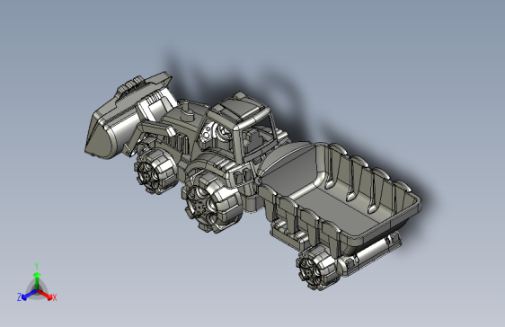 玩具拖拉机设计