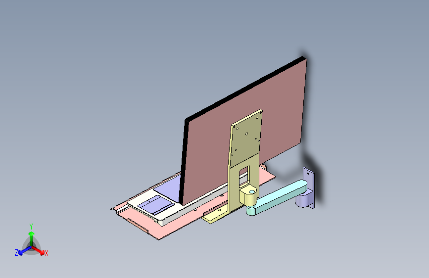 显示器键盘一体式支架