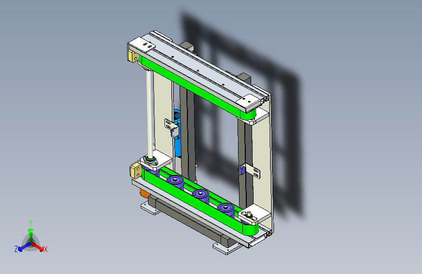 小型非标皮带输送线设计