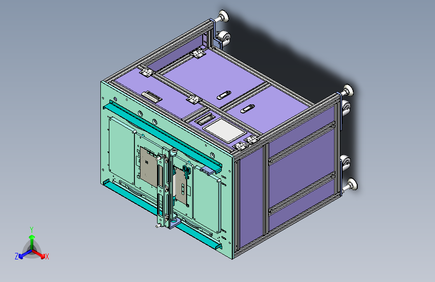 液晶面板点亮及其清洁设备