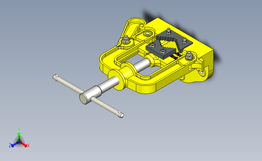 管虎钳管钳3D模型图纸 STP格式