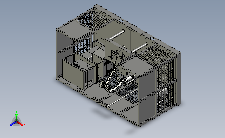 管子与平接头焊接工作站3D模型图纸 STEP格式