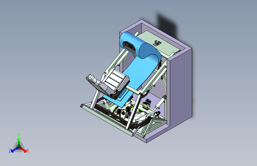 游戏座椅机械结构设计