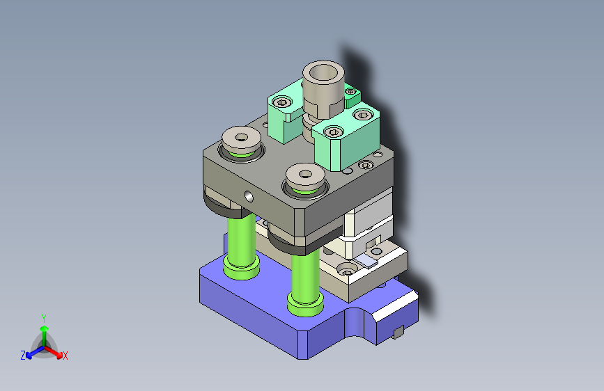 雨刮片冲缺口模具