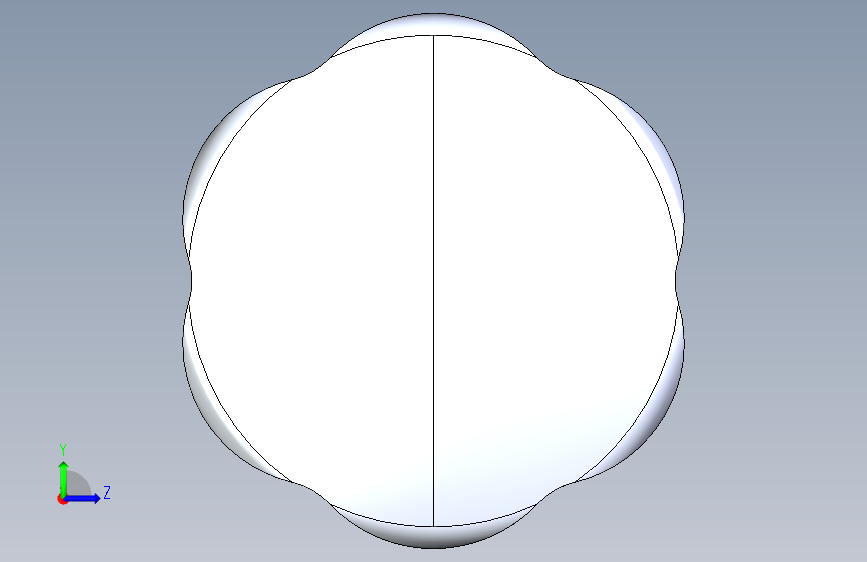 调压阀 中望cad 3D 左侧视图