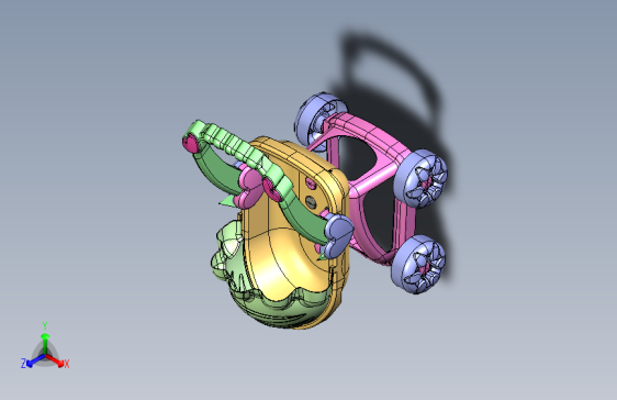 高档婴儿车设计
