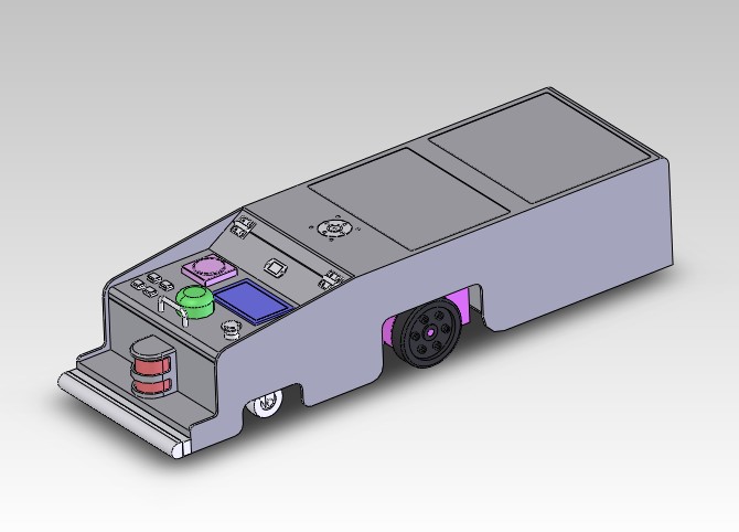 AGV小车潜伏牵引型AGV