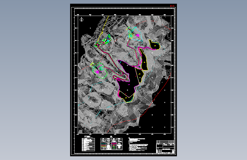 石灰石矿山地质设计--1114725-250