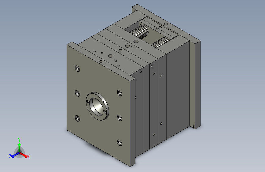 窗帘杆配件模具设计