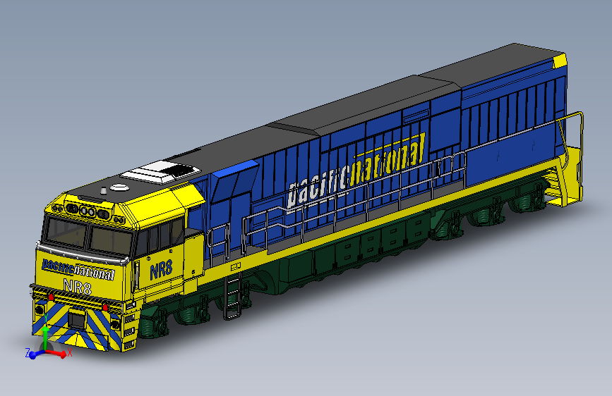 机车火车头 sw24