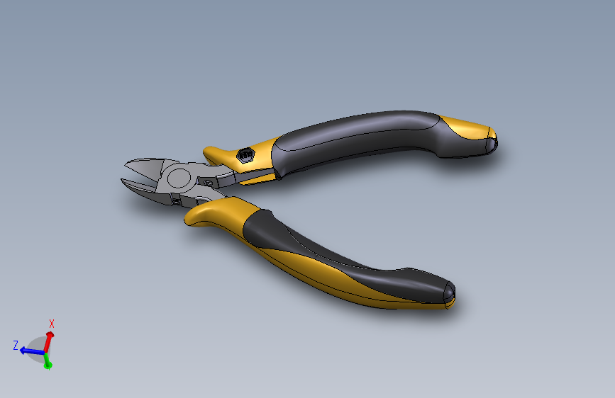 斜口钳 IGES+STEP格式