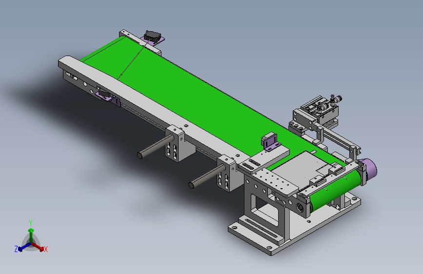 基于铝型材的皮带输送机