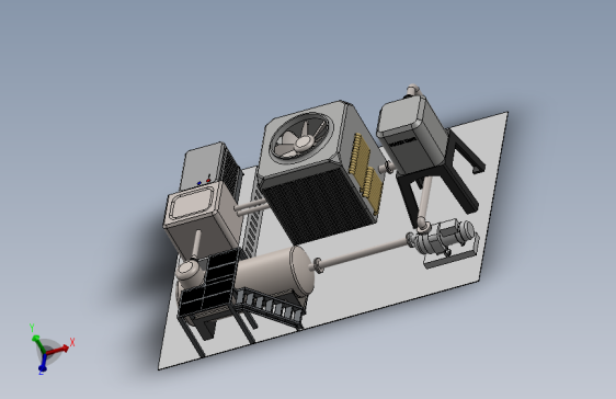 紧凑型锅炉和循环系统