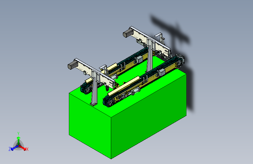 圆柱产品输送线与取料设计