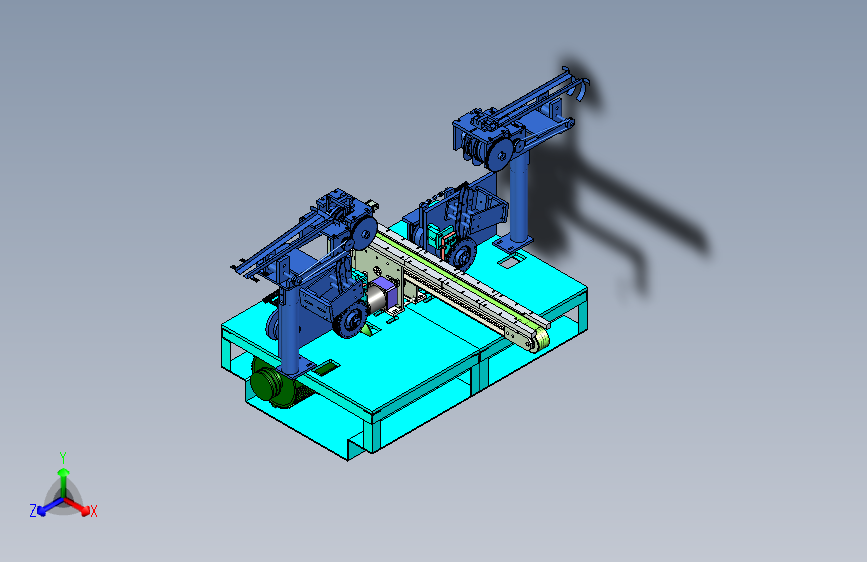 在线包膜设备设计
