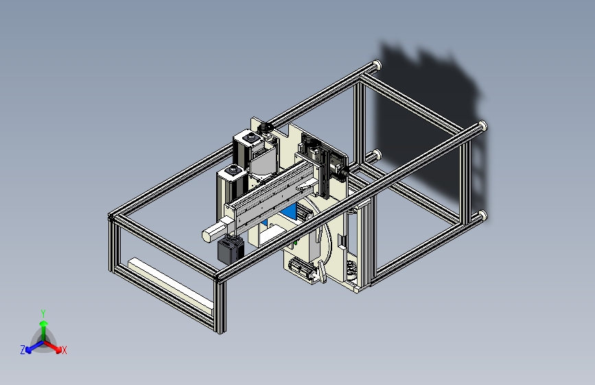 在线式方壳打标机