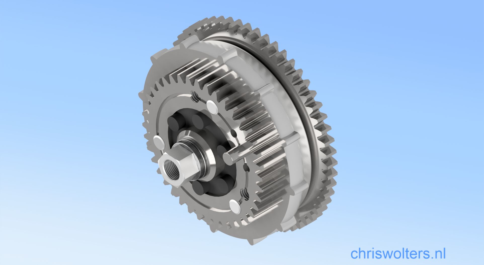 铃木 GT750 启动离合器