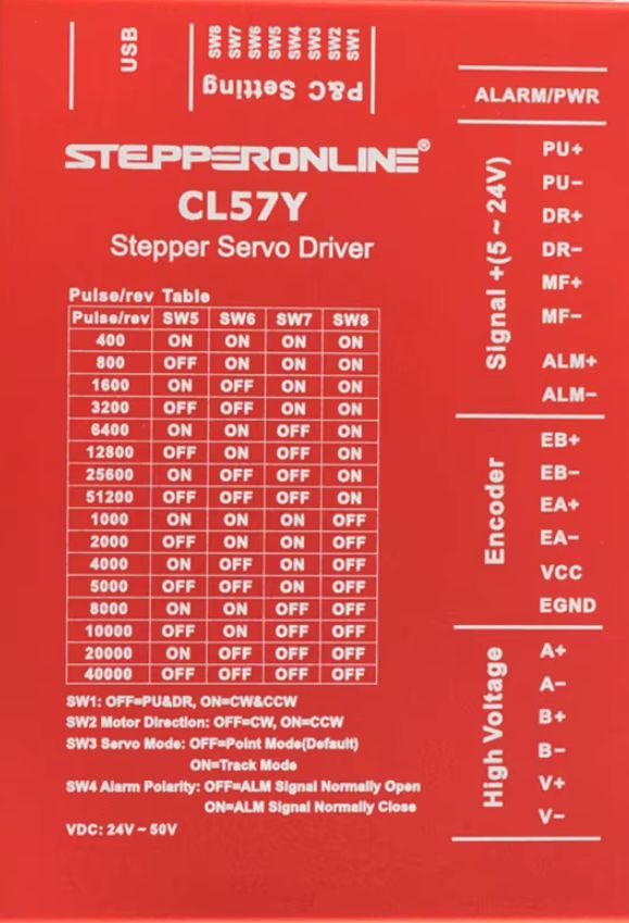 步进伺服驱动器CL15Y