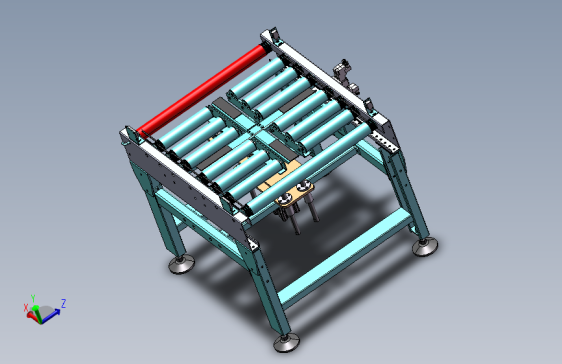 滚筒线转箱机构--1401719-160