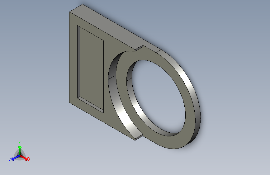 22mm按钮标牌__22mm按钮指示灯的标志牌，1_1绘制。CAXA2012绘制，包含igs格式文件。。需要的拿走，供画图参考用。