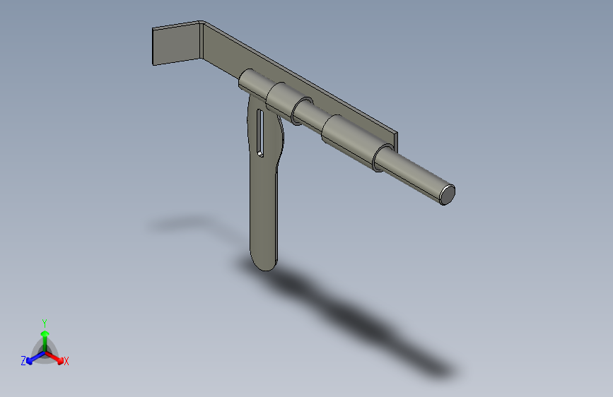 门闩 5_8 x 10英寸