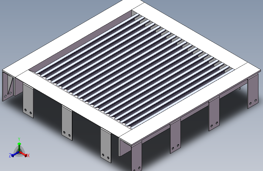 核电用防风沙百叶