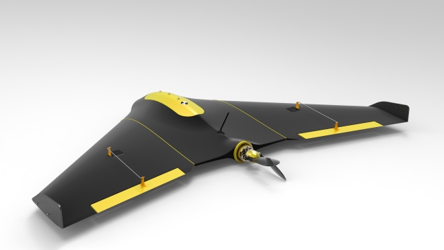 LE Agriculteur UAV无人机模型3D图纸 Solidworks设计