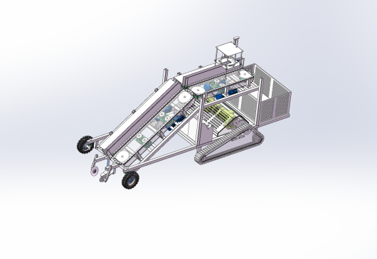 大葱收获打捆一体机 1624242
