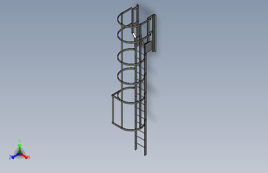 A0004660-圆形环梯笼梯