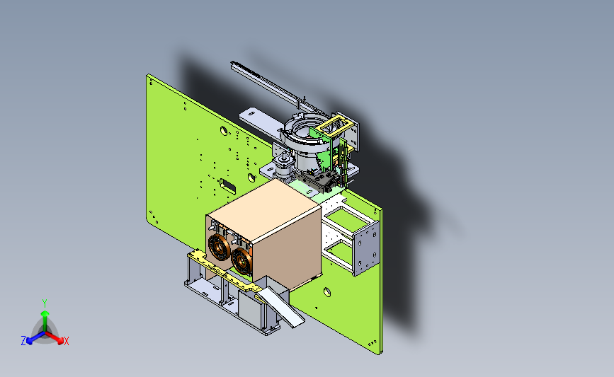 vacuum pad并联转移机构3D图纸 STEP格式
