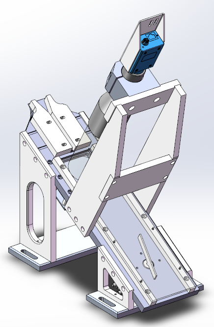 销直径检测设备3D图纸 STEP格式