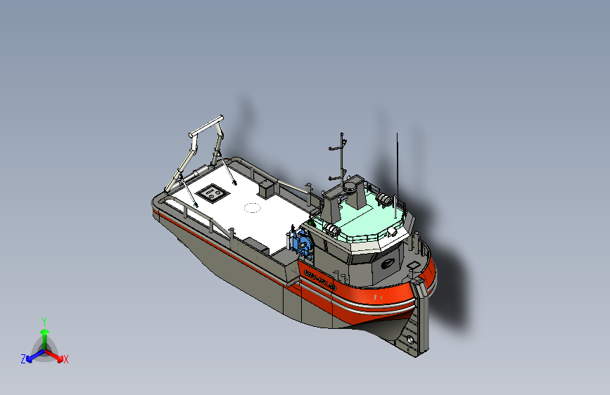 货船三维模型设计--454163-20