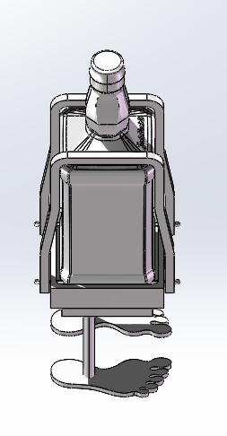 餐桌上红酒瓶木质装饰架