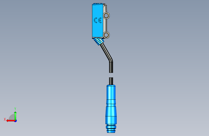 西克sick传感器SICK_GTB2S-F1451-Order_no.1064340_0_ 背面视图
