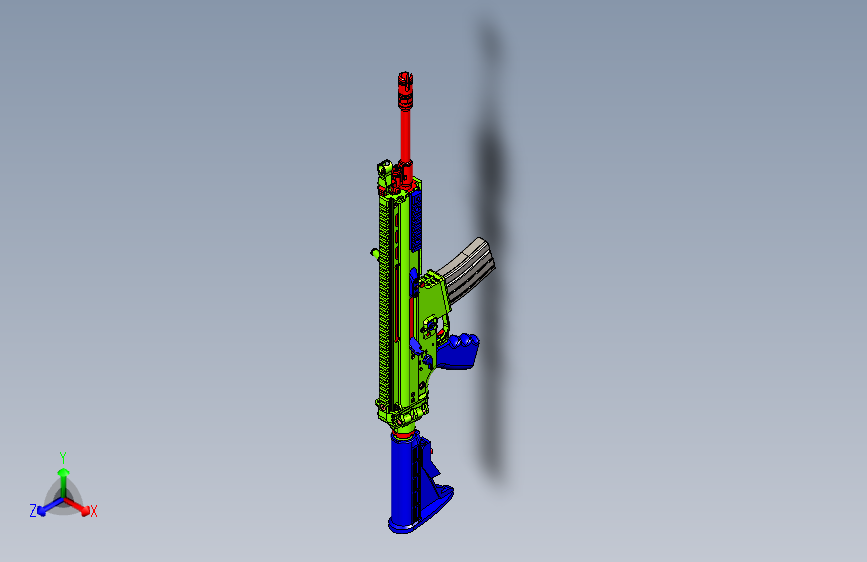 FN Scar-16 Reference Model