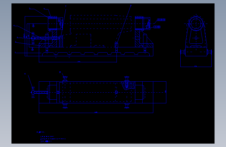 车床尾座体机械加工工艺与工装设计